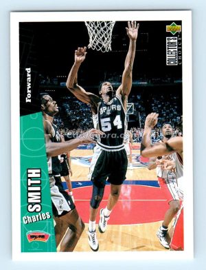 1996 Collectors Choice #330 Charles Smith San Antonio Spurs