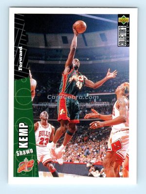 1996 Collectors Choice #333 Shawn Kemp Seattle SuperSonics