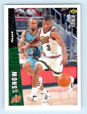 1996 Collectors Choice #337 Eric Snow Seattle SuperSonics