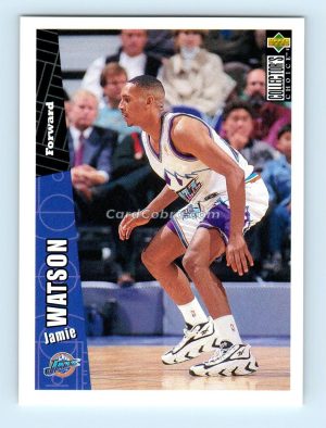 1996 Collectors Choice #345 Jamie Watson Utah Jazz