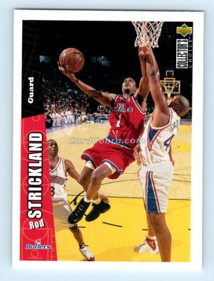 1996 Collectors Choice #355 Rod Strickland Washington Bullets