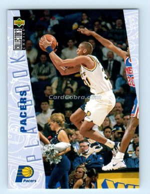 1996 Collectors Choice #377 Reggie Miller Indiana Pacers