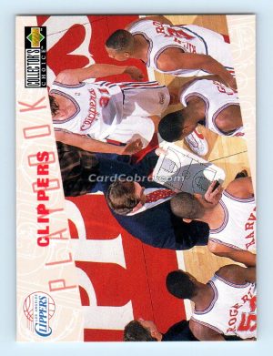 1996 Collectors Choice #378 Brent Barry Los Angeles Clippers Rookie Card