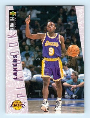 1996 Collectors Choice #379 Nick Van Exel Los Angeles Lakers