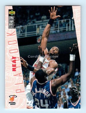 1996 Collectors Choice #380 Alonzo Mourning Miami Heat