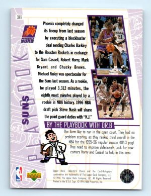 1996 Collectors Choice #387 Danny Manning Phoenix Suns