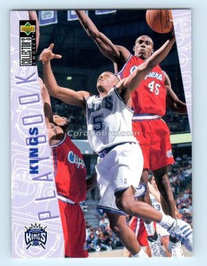 1996 Collectors Choice #389 Tyus Edney Sacramento Kings