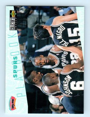 1996 Collectors Choice #390 David Robinson San Antonio Spurs