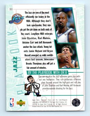 1996 Collectors Choice #393 John Stockton Utah Jazz