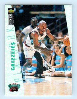 1996 Collectors Choice #394 Greg Anthony Vancouver Grizzlies