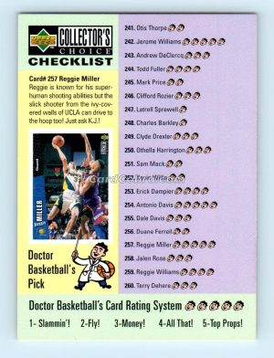 1996 Collectors Choice #397 Checklist