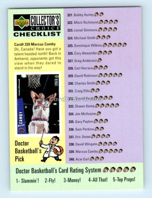 1996 Collectors Choice #399 Checklist