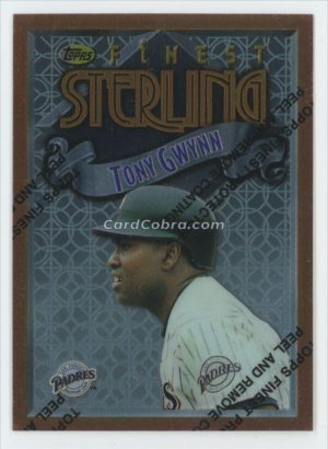 1996 Finest #61 Tony Gwynn San Diego Padres