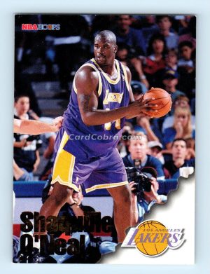 1996 Hoops #215 Shaquille O'Neal Los Angeles Lakers