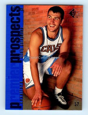 1996 SP Premier Prospects #129 Vitaly Potapenko Cleveland Cavaliers