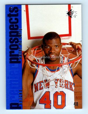 1996 SP Premier Prospects #139 Walter McCarty New York Knicks