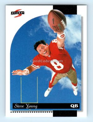 1996 Score #187 Steve Young San Francisco 49ers