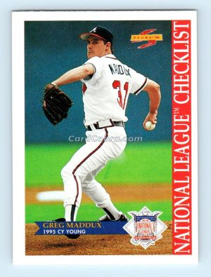 1996 Score #515 Greg Maddux Atlanta Braves