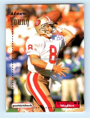 1996 SkyBox Impact #133 Steve Young San Francisco 49ers