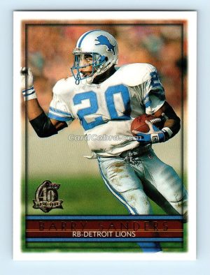 1996 Topps #40 Barry Sanders Detroit Lions