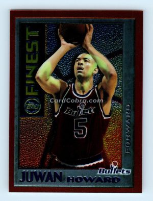 1996 Topps Finest Mystery Finest #M 20 Juwan Howard Washington Bullets