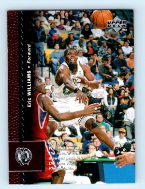 1996 Upper Deck #10 Eric Williams Boston Celtics