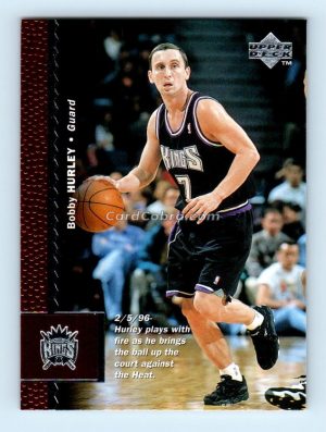 1996 Upper Deck #106 Bobby Hurley Sacramento Kings