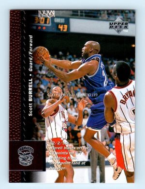 1996 Upper Deck #11 Scott Burrell Charlotte Hornets