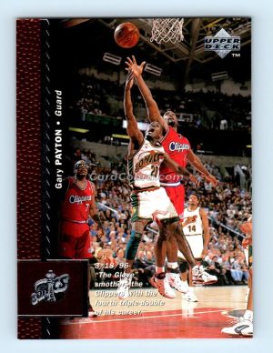 1996 Upper Deck #117 Gary Payton Seattle SuperSonics