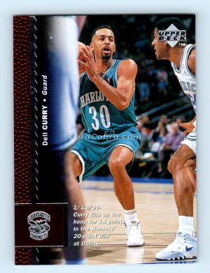 1996 Upper Deck #12 Dell Curry Charlotte Hornets