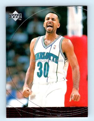 1996 Upper Deck #167 Dell Curry Charlotte Hornets