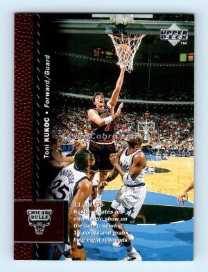 1996 Upper Deck #18 Toni Kukoc Chicago Bulls