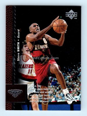 1996 Upper Deck #184 Steve Smith Atlanta Hawks