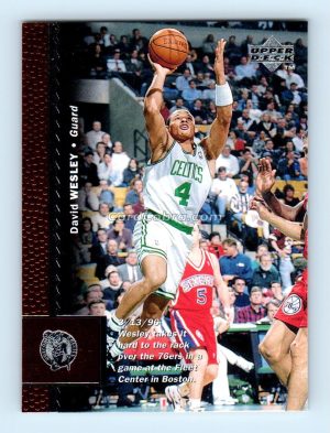 1996 Upper Deck #188 David Wesley Boston Celtics