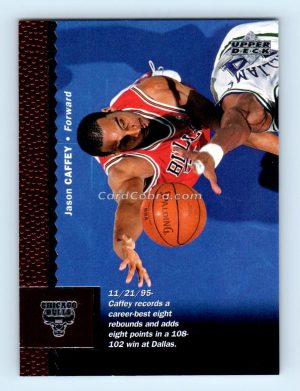 1996 Upper Deck #194 Jason Caffey Chicago Bulls