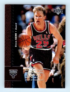 1996 Upper Deck #195 Steve Kerr Chicago Bulls