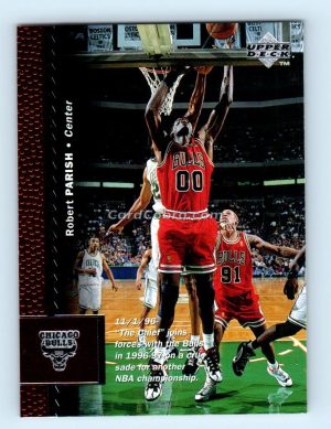 1996 Upper Deck #196 Robert Parish Chicago Bulls