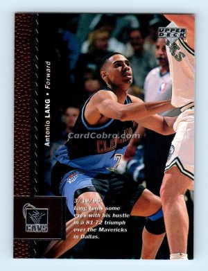 1996 Upper Deck #199 Antonio Lang Cleveland Cavaliers