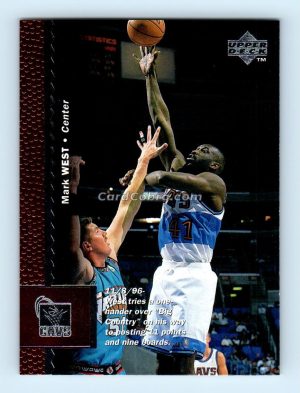 1996 Upper Deck #202 Mark West Cleveland Cavaliers