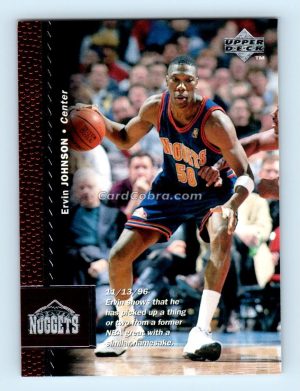 1996 Upper Deck #209 Ervin Johnson Denver Nuggets