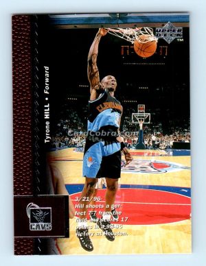 1996 Upper Deck #21 Tyrone Hill Cleveland Cavaliers