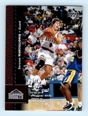 1996 Upper Deck #210 Sarunas Marciulionis Denver Nuggets