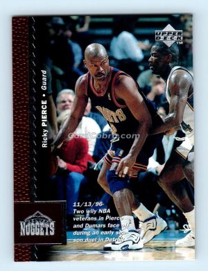 1996 Upper Deck #211 Ricky Pierce Denver Nuggets