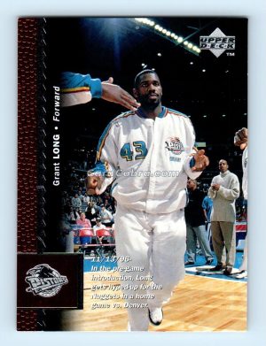 1996 Upper Deck #214 Grant Long Detroit Pistons