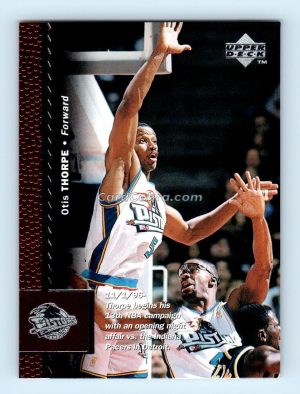 1996 Upper Deck #216 Otis Thorpe Detroit Pistons