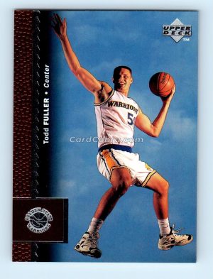 1996 Upper Deck #219 Todd Fuller Golden State Warriors Rookie Card