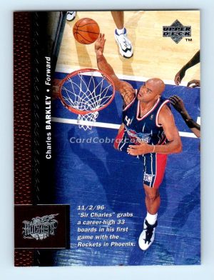 1996 Upper Deck #223 Charles Barkley Houston Rockets