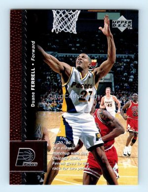 1996 Upper Deck #229 Duane Ferrell Indiana Pacers