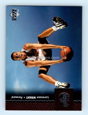 1996 Upper Deck #236 Lorenzen Wright Los Angeles Clippers Rookie Card