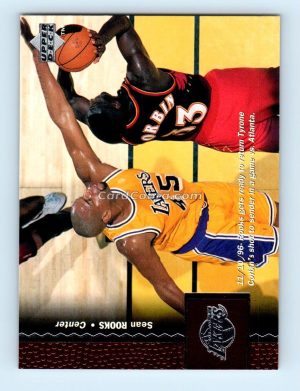 1996 Upper Deck #240 Sean Rooks Los Angeles Lakers